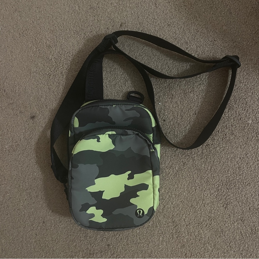 Lululemon Camo Crossbody Bag